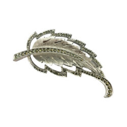 Broche Vintage Feuille 16349