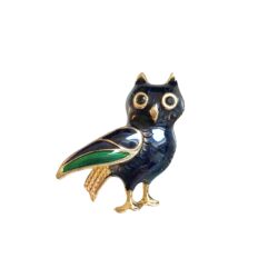 Broche Vintage Hibou 20439