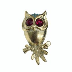 Broche Vintage Hibou A1164