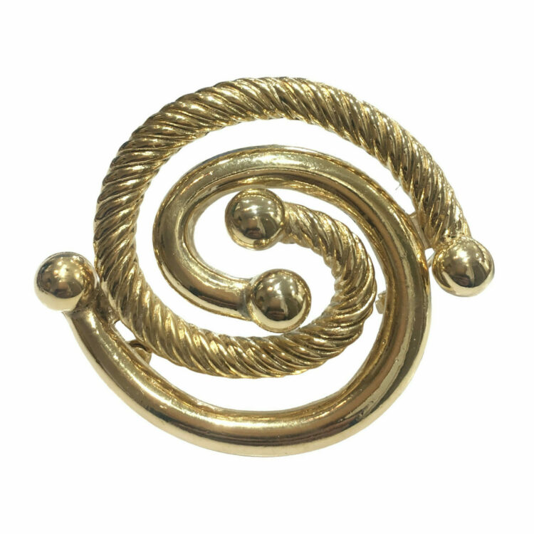 Broche Vintage Spirale A1869