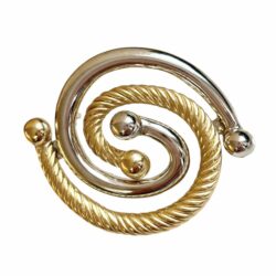 Broche Vintage Spirale A1869