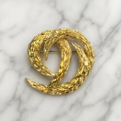 Broche Vintage Corne A2088