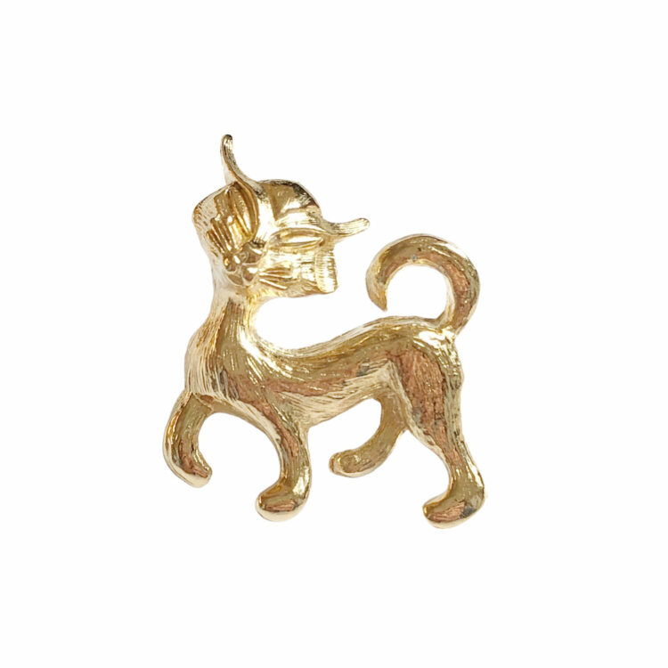 Broche Vintage Chat A2655