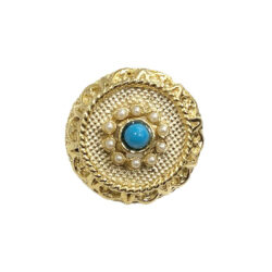 Broche Vintage Rosace A447