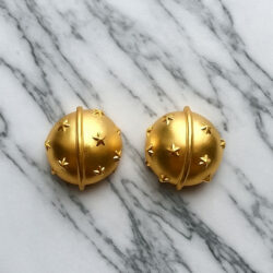 Boucles d’Oreilles Clips Vintage Etoile E0502