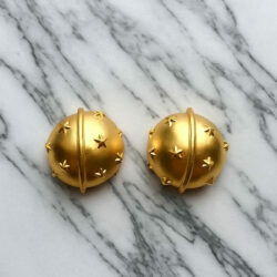 Boucles d’Oreilles Clips Vintage Etoile E0502