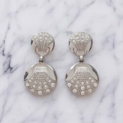 Boucles d’Oreilles Percées Vintage Rond SPHINX E2515