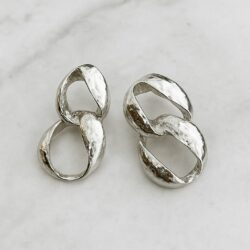 Boucles d'Oreilles Percées Vintage Infini E2585