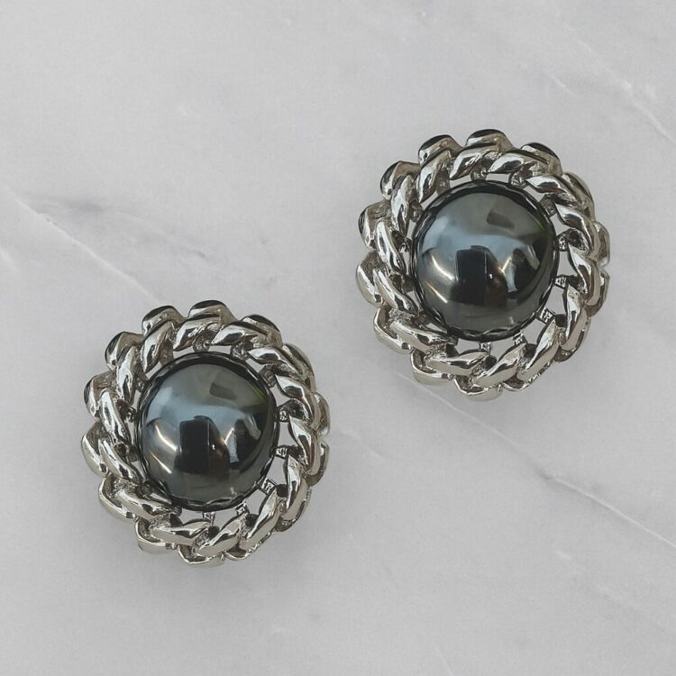 Boucles d’Oreilles Vintage SPHINX Rond E3026