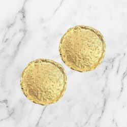 Boucles d’Oreilles Clips Vintage SPHINX Rond E3030