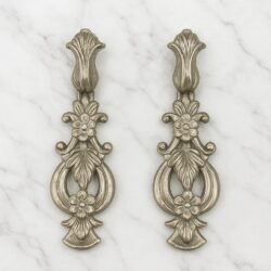 Boucles d’Oreilles Clips Vintage Fleur E3815