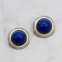 Boucles d’Oreilles Clips Vintage Rond E3973