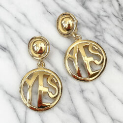 Boucles d’Oreilles Clips Vintage YES E4269