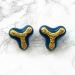 Boucles d’Oreilles Clips Vintage Forme P3020