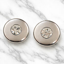 Boucles d’Oreilles Clips Vintage SPHINX Rond E3032