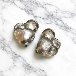 Boucles d’Oreilles Clips Vintage Feuille E2841