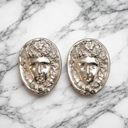 Boucles d’Oreilles Clips Vintage BUTLER Personnage E2856