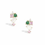 Boucles d’Oreilles Plaqué Or Ovale 22EZ0290PKV
