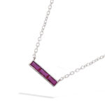 Collier Argent 925 Rectangle 51EZ1030SF