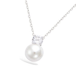 Collier Argent 925 Perle 51ET038SP