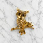 Broche Vintage Hibou 2000