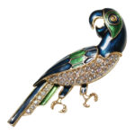 Broche Vintage Oiseau 20651