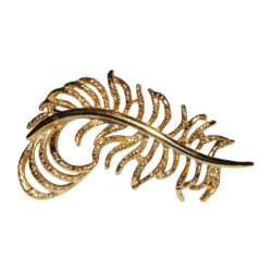 Broche Vintage Plume A1594