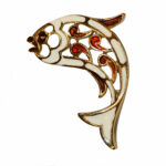 A2760 Broche Vintage Poisson A2760