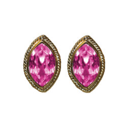 Boucles d’Oreilles Clips Vintage Ovale E10